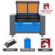 Omtech 80w 24x35in Autofocus Co2 Laser Engraver W. Best Choice Accessories Pack