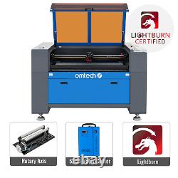 OMTech 80W 24x35in Autofocus CO2 Laser Engraver w. Best Choice Accessories Pack