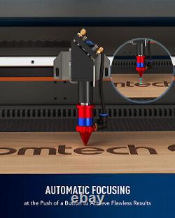 OMTech 80W 28x20 CO2 Laser Engraving Cutting Marking Machine for Wood Arcly More