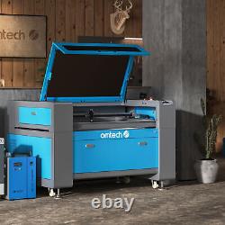 OMTech 80W 35x24 CO2 Laser Engraver Cutter Marker with CW-5202 Water Chiller