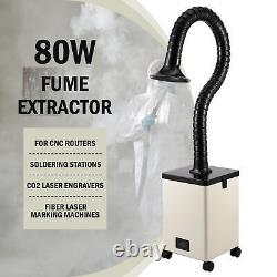 OMTech 80W Air Purifier XF-180 Fume Extractor for Home Business Laser Engraver