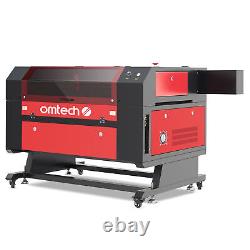 OMTech 80W CO2 Laser Engraver with Ruida Controls Autofocus 28x20 Motorized Bed