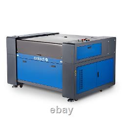 OMTech 80W Dual Tube CO2 Laser Engraver Cutter With 24x40 in. Motorized Z Workbed