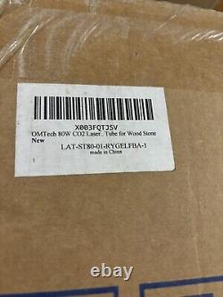 OMTech 80W EFR CO2 Laser Tube 1250mm for 50W CO2 Laser Engraver Cutting Machine