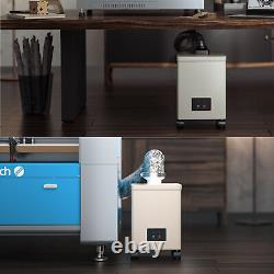 OMTech 80W Smoke Air Purifier Fume Extractor Laser Soldering Machine 180 m³/h