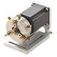 Omtech 80mm Rotary Axis 3.1 In 90deg Rise 360 Rotation Laser Engraving Accessory