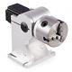 Omtech 80mm Rotary Axis For Fiber Laser Marking Machine Rotating Chuck Shaft