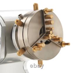 OMTech 80mm Rotary Axis for Ring Metal Jewelry for Fiber Laser Marker Engraver