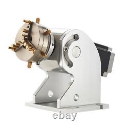 OMTech 80mm Rotary Axis for Ring Metal Jewelry for Fiber Laser Markers Engravers