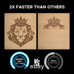 OMTech 8x12 45W CO2 Laser Engraver Marker Engraving Engraver with Rotary Axis