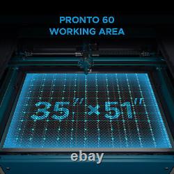 OMTech 900x1300mm 130W CO2 Laser Engraver Cutter High Speed 1000mm/s Pronto 60