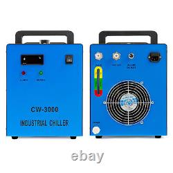 OMTech 9L Water Chiller CW-3000 for 40W 50W CO2 Laser Tubes CO2 Laser Engravers