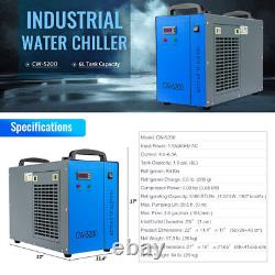 OMTech AF3555-130 130W 35x55 CO2 Laser Cutter Engraver with CW5200 Water Chiller
