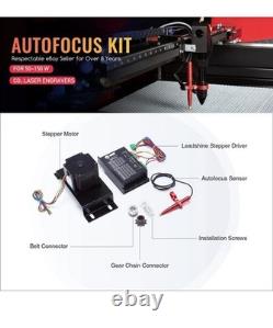OMTech Autofocus Sensor Kit with Z Motor for 50W 60W 80W 100W CO2 Laser Engraver