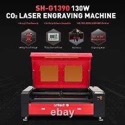 OMTech CO2 Laser Engraver Cutter 35x50 Inch Bed 130W EFR Tube 4 Way Pass Through