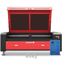 OMTech CO2 Laser Engraver Cutter Cutting Machine 35x50 with CW5202 Water Chiller