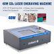 Omtech Co2 Laser Engraver Engraving Marking 40w 12x 8 Lcd Red Dot Pointer
