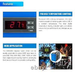 OMTech CW-5200 Industrial Water Chiller for 60-150W CO2 Laser Engraver Cutter