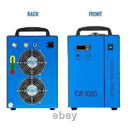 OMTech CW-5200 Industrial Water Chiller for 60-150W CO2 Laser Engraver Cutter