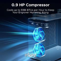 OMTech CW-5200 Industrial Water Chiller for CO2 Laser Engraver Cutter Marker 6L