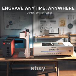 OMTech Fiber Laser Engraver 30W MOPA Laser Metal Marking Etching Cutting Machine