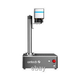 OMTech Fiber Laser Engraver 60W MOPA Metal Color Marking Etching Cutting Machine