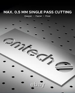 OMTech Fiber Laser Engraver 60W MOPA Metal Color Marking Etching Cutting Machine