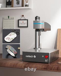 OMTech Fiber Laser Engraver 60W MOPA Metal Color Marking Etching Cutting Machine