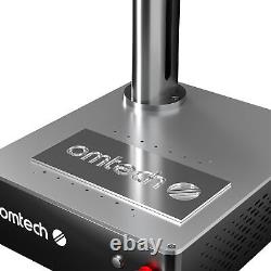 OMTech Fiber Laser Engraver 60W MOPA Metal Color Marking Etching Cutting Machine