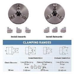 OMTech Fiber Laser Engraving Machine Rotary Axis Attachment 3 Jaw Rotary Chuck