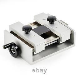 OMTech Fiber Laser Metal Vise with Dust Tray for Fiber Laser Marker Engraver