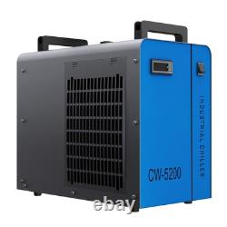 OMTech Industrial Water Chiller for CO2 Laser Engraver Cutter Marker 5200