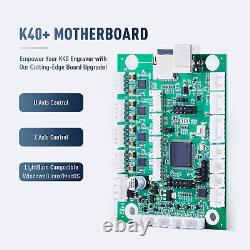OMTech K40+ 40W CO2 Laser Engraver Mainboard for LightBurn Rotary Axis Control