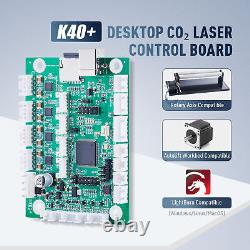 OMTech K40+ Mainboard for 40W Laser Engraver Rotary Axis Control LightBurn Comp