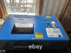 OMTech K40 Pro 8x12 Laser Engraving Machine (USB-0302)