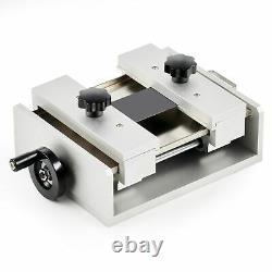 OMTech Laser Engraving Vise w Dust Tray for Fiber Laser Cutter Marker Engraver