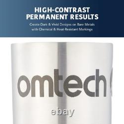 OMTech Laser Marking Spray, Metal Fluid 1 Pcs, 13 OZ - Black
