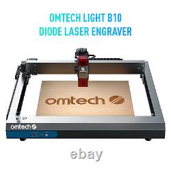 OMTech Light B10 Laser Engraver for Metal & Wood 10W Diode Laser Cutting Machine
