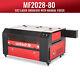Omtech Mf2028-80 80w 28x20 Co2 Laser Engraver Cutter Cutting Engraving Machine