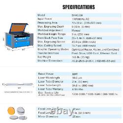 OMTech MF-1220-50 50W CO2 Laer Engraver Cutter Engraving Machine with 12x20 Bed