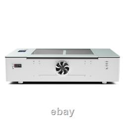 OMTech Polar 55W Desktop Laser Engraver 12x20in Workbed Autofocus 2 Rotary Axes