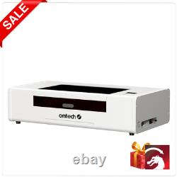 OMTech Polar Lite Desktop 55W CO2 Laser Engraver Marker Cutter with Lightburn