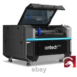 OMTech Pro 100W 2440 CO2 Laser Cutter Engraver with Water Chiller Lightburn