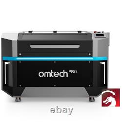 OMTech Pro 100W 2440 CO2 Laser Engraver Cutter with Water Chiller Lightburn