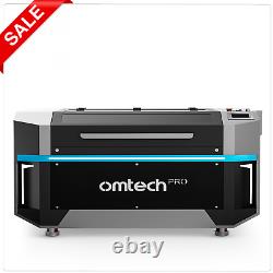 OMTech Pro 130W 34x55 CO2 Laser Cutting Machine with CW5200 Water Chiller