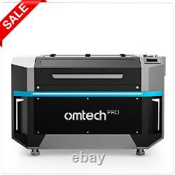 OMTech Pro 2440, 80W CO2 Laser Engraver Cutting Machine Built-in Water Chiller