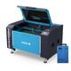 Omtech Pronto 24x40 100w Co2 Laser Cutter Engraver 1000mm/s Autofocus With Chiller