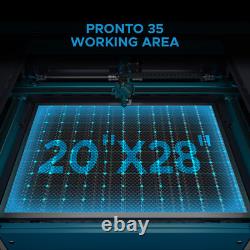 OMTech Pronto 35 20x28 100W CO2 Laser Engraver and Cutter with Water Chiller