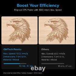 OMTech Pronto 45 100W CO2 Laser Engraver Cutter Marker with Autofocus Upgraded