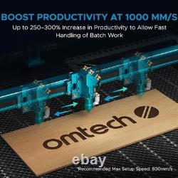 OMTech Pronto 90W Autofocus CO2 Laser Engraver & Cutter with Water Chiller -Used